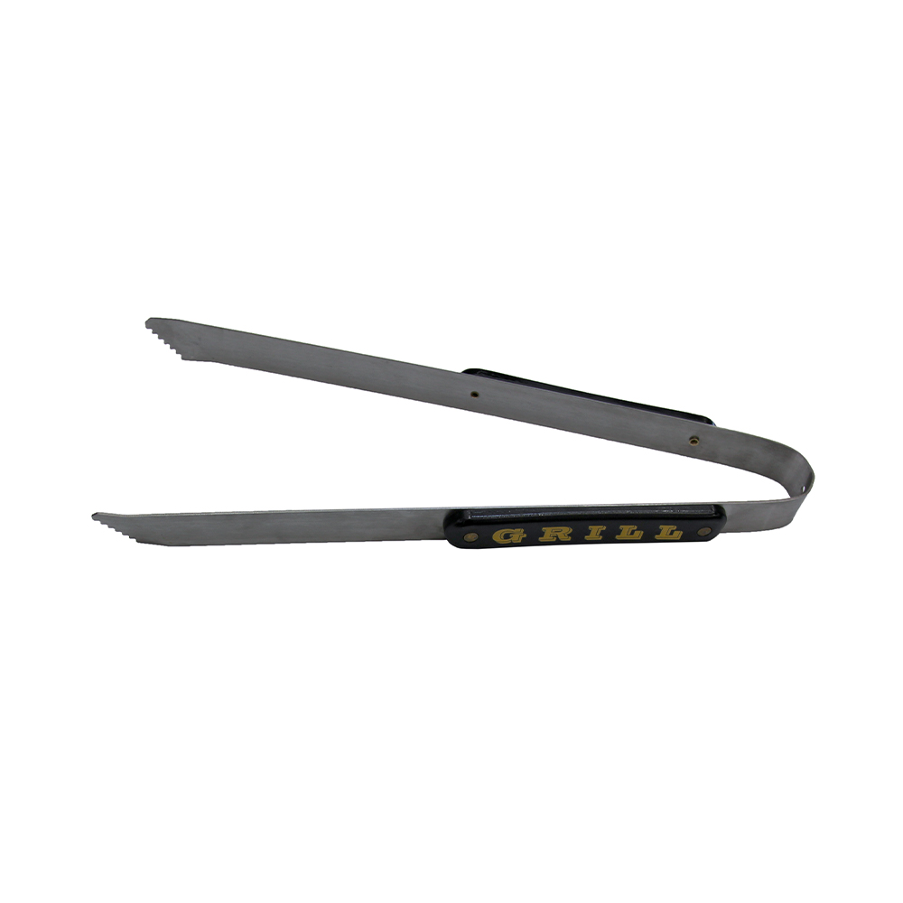 Pinças para churrasco com cabo de plástico